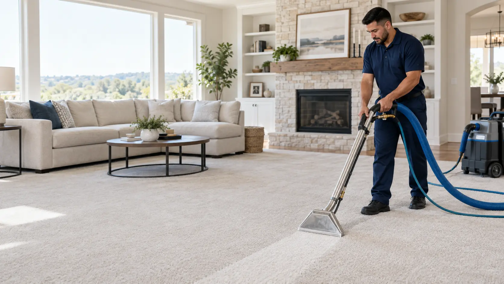 Professional carpet cleaning in Boerne, Texas